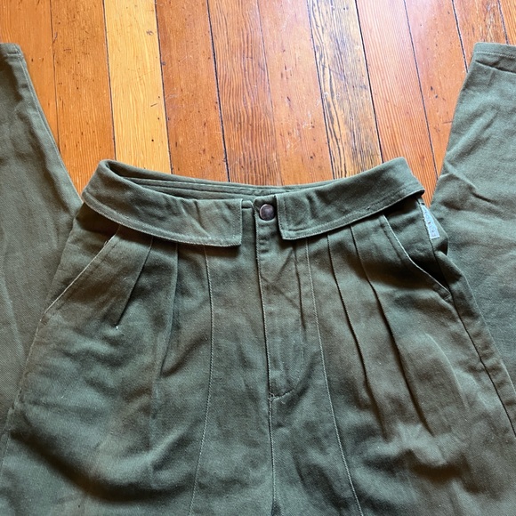 High Rise Cotton Trousers - Picture 10 of 15